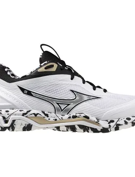 Wave Stealth 6 Handballschuhe, weiß, Größe 44 44 - Mizuno - FashionsVida