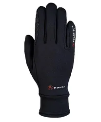 Polartec Powerstretch Reithandschuhe WARWICK Winter schwarz 7