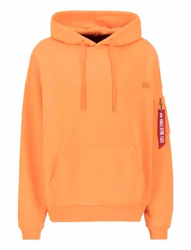 Industries Essentials Hoodie Tangerine L Herren - ALPHA - FashionsVida