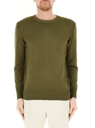 Maglione in lana VERDE OLIVA XXL