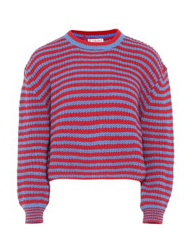 Libbi Jersey azul / rojo