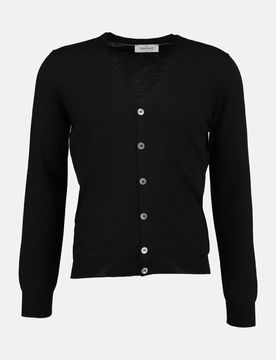 Cardigan aus Schurwolle Schwarz 52