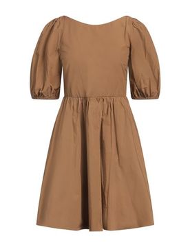 Minivestido Mujer Marrón 34,36,38,40 Mujer