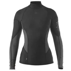 Rash Guard Manches Longues Spandex Black L