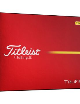 Golfbälle Trufeel 2026 - 12er Pack, gelb