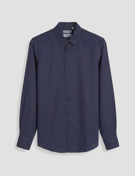 Camicia napoli uomo blue marine