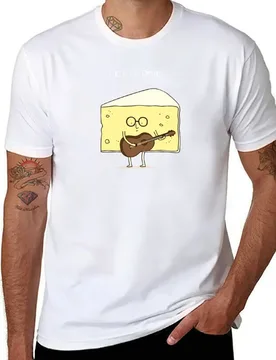 Let it brie... T-Shirt t shirts for man cotton soft essential t shirt T-Shirt - Aliexpress - FashionsVida