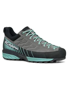 Chaussures d'approche en GORE-TEX® - Mescalito GTX W Midgray Aqua en Cuir - Taille 37.5 - Bleu - Scarpa - FashionsVida