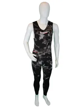 Pantaloni Da Pesca Subacquea Seriole Camo Strechy Yamamoto Long John 7 Mm