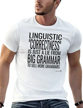 Big Grammar T-Shirt cotton t shirt man t shirt man designer anime t shirts for man T-shirt - Aliexpress - FashionsVida