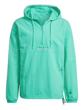 Sports Club Over-the-Head Windbreaker - Jacke-Windbreaker - grün - Herren - Size: XL - Adidas - FashionsVida