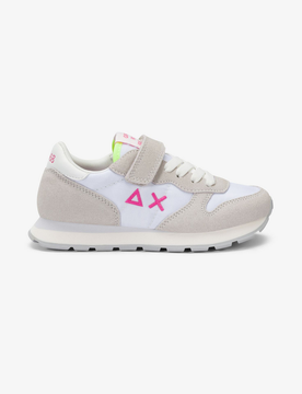 SUN68 scarpa bambina bianco-fucsia