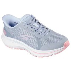 Go Run Consistent 2.0 Running Shoes Gray Textile / Lt.Blue Trim UK 4 Women