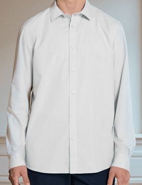 Sinsay - Slim fit shirt - bianco