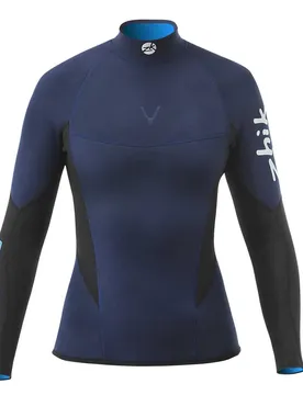 T-shirt Thermique à Manches Longues Microfleece V 1 Mm Dark Blue XL