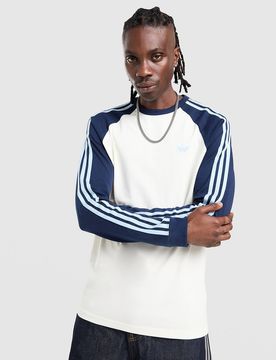 Cali Longsleeve T-Shirt - Herren, Weiss - male - Size: XXL