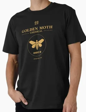 Golden Moth Chemical Vintage Crime Movie Breaking Bad Gift t shirt Men's O-Neck Short Sleeve Graphic clothes All size tee S-6XL - Aliexpress - FashionsVida