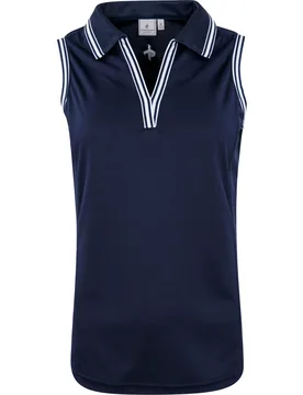 Polo Nostalgia, ärmellos, navy xs - Cross - FashionsVida