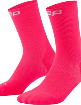 CORE RUN SOCKS MID CUT 5.0 Damen pink 37-40 - Cep - FashionsVida