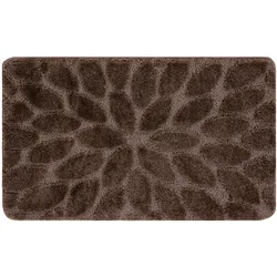 Badematte Badteppich Supreme Stones, Steine, Rutschfest, Wei 60x100 Cm 60x100 Cm