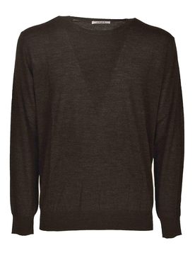 Kangra Cashmere Maglione Ebano