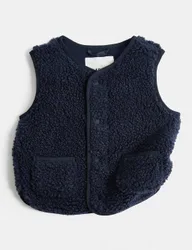 M&S Borg Gilet (0-5 Yrs) Navy male