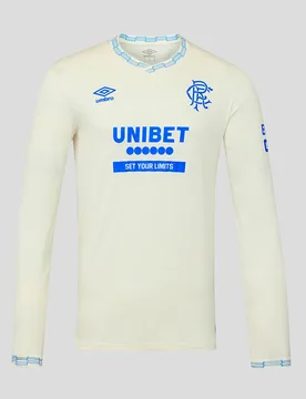 Rangers Men's 26/27 Away Long Sleeve Shirt WHITE 2XL male - Castore - FashionsVida