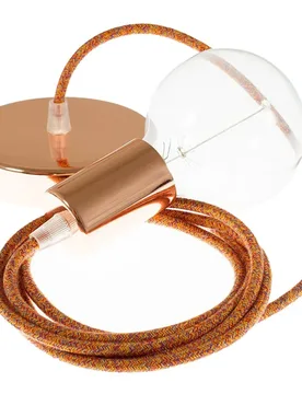 Cables Suspension Luminaire Rx07 1 M Diy Indian Summer / Copper One Size - Creative - FashionsVida