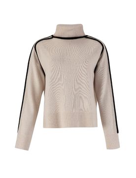 Maglie donna d.exterior - profili cash dolcevita corta - nero