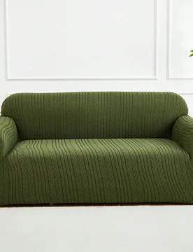 Pieza Funda de sofá elástica de jacquard, protector de sofá antideslizante y reforzado adecuado para sala de estar, dormitorio, exterior, a prueba - Shein - FashionsVida