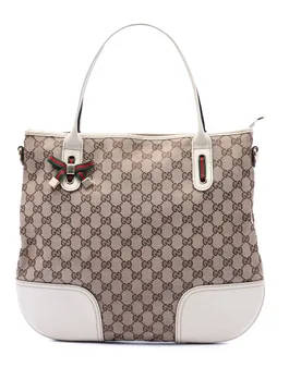 GG Canvas Princy Satchel - Gucci - FashionsVida