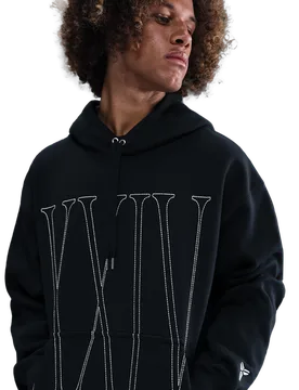 Kobe Men Hoodies - Black - Size M - Cotton Fleece - Black - Size: Medium - Nike - FashionsVida