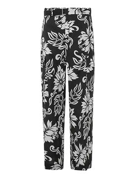 Sacai Pantaloni con stampa floreale