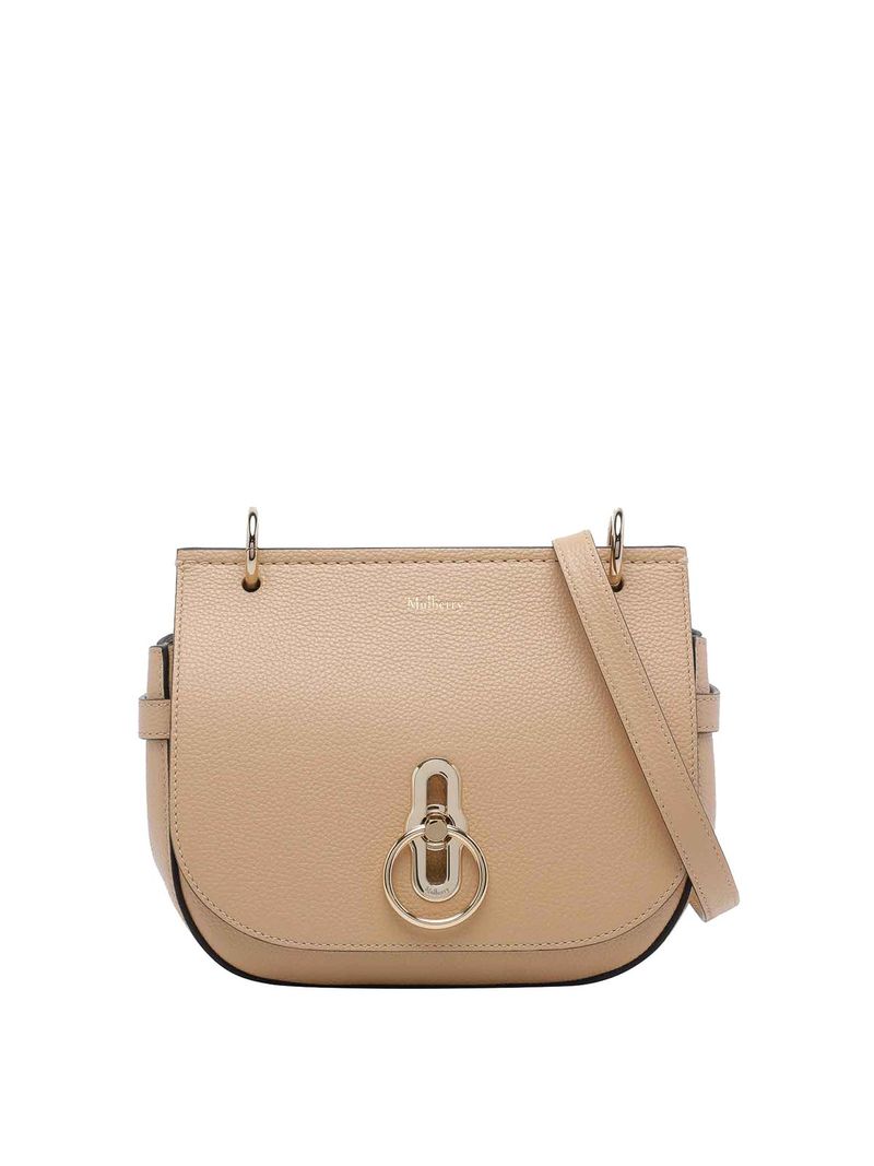 Borsa a tracolla piccola color ambra