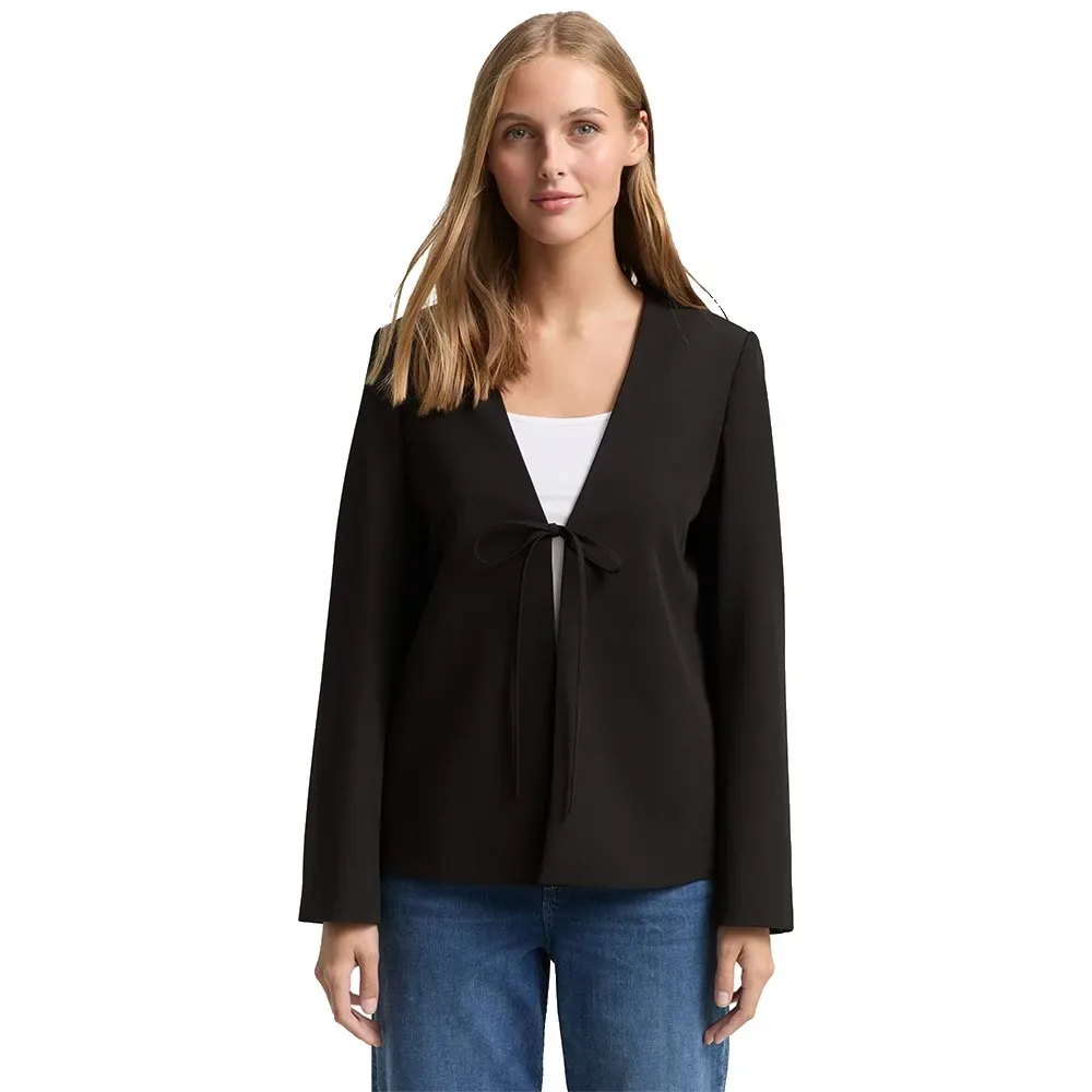 Blazer 1049254 Deep Black L - Tom tailor - FashionsVida