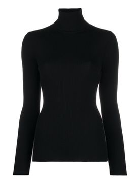 Maglione-scollo a tartaruga di lana