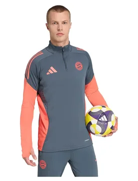 Sweat-shirt Entraînement Fc Bayern Tiro 25/26 Competition Bold Onix M - Adidas - FashionsVida