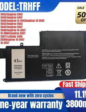 For Dell TRHFF inspiron 15-5543 5547 14-5447 5442 5557 5457 Latitude3450 Laptop Battery Replacement Battery Original Low Price - Aliexpress - FashionsVida