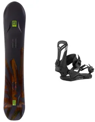 Packs (snowboard + fix) - Snowboard big mountain freeride/freestyle - Pack Antidote 2026 - Noir