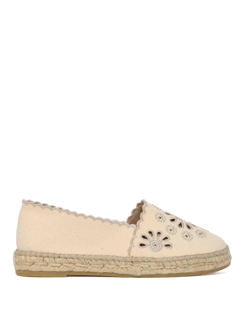 Espadrillas Morin In Cotone Sangallo