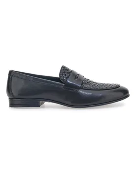 Mocassino Vera Pelle Neri 1508 40 - PITTARELLO CLASS - FashionsVida