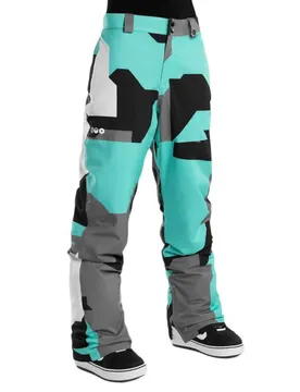 Pantalon Sleet Turquoise / Grey M Homme