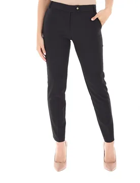 Pantalone a sigaretta NERO M - Rinascimento - FashionsVida