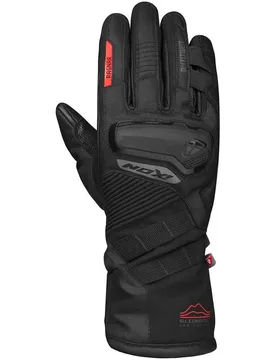 Guanti Moto Invernali PRO RAGNAR Nero Rosso Vivo taglia 3XL - Ixon - FashionsVida
