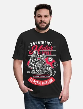 Vintage Motor cycle Retro Cafe Racer Gift T-Shirt for Racing bikers 100% cotton printed Graphic clothes All size Tops - Aliexpress - FashionsVida