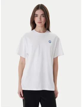 HUGO T-Shirt Vintage 50518139 Weiß Relaxed Fit S female - Hugo Boss - FashionsVida