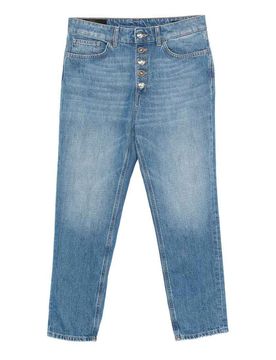 Jeans Lunghi Koons Con Bottoni