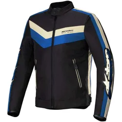 Giubbotto Moto Tessuto T-DYNO WR Nero Blu taglia M