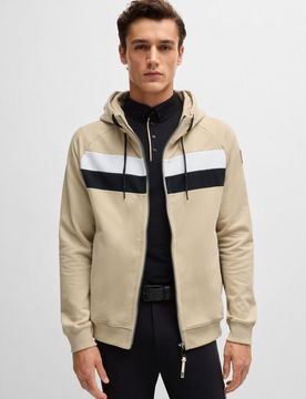 Equestrian Herren Zip Hoodie RIVER sand M