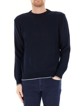 Maglione misto lana BLU NOTTE L